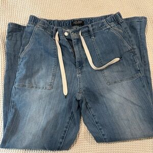 Judy Blue Drawstring Denim Crop